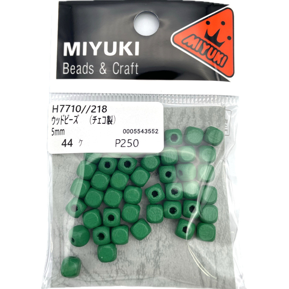 ＭＩＹＵＫＩ　ウッドビーズ　Ｈ７７１０－２１８