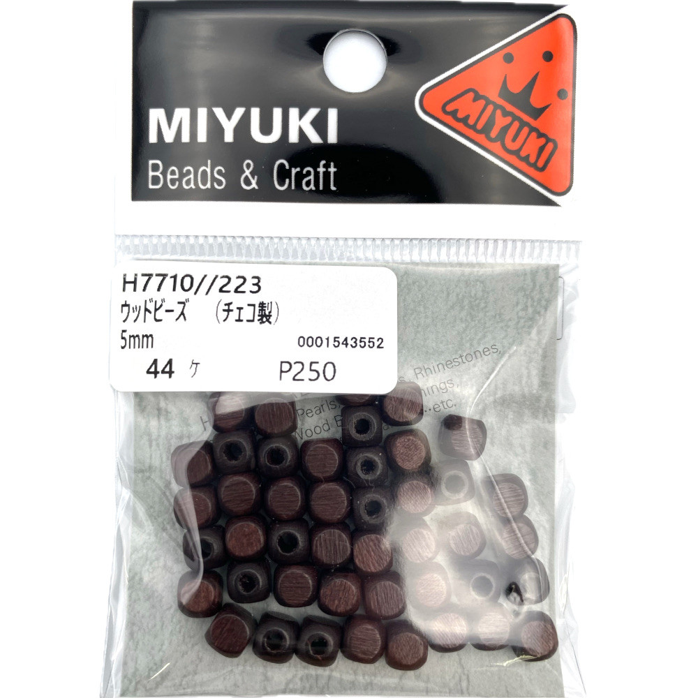 ＭＩＹＵＫＩ　ウッドビーズ　Ｈ７７１０－２２３
