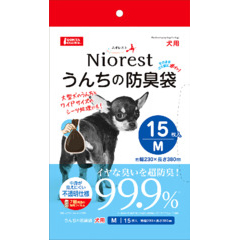 ニオレスト うんちの防臭袋M　15枚 犬用