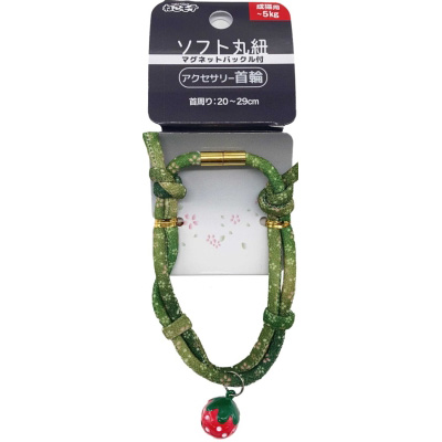 アース･ペットねこモテアクセカラー猫抹茶　緑
