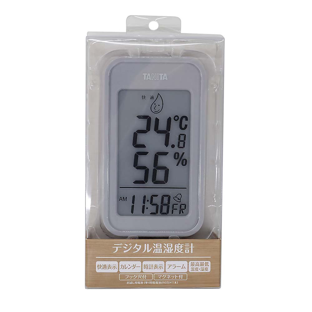タニタ デジタル温湿度計 TT-589GY