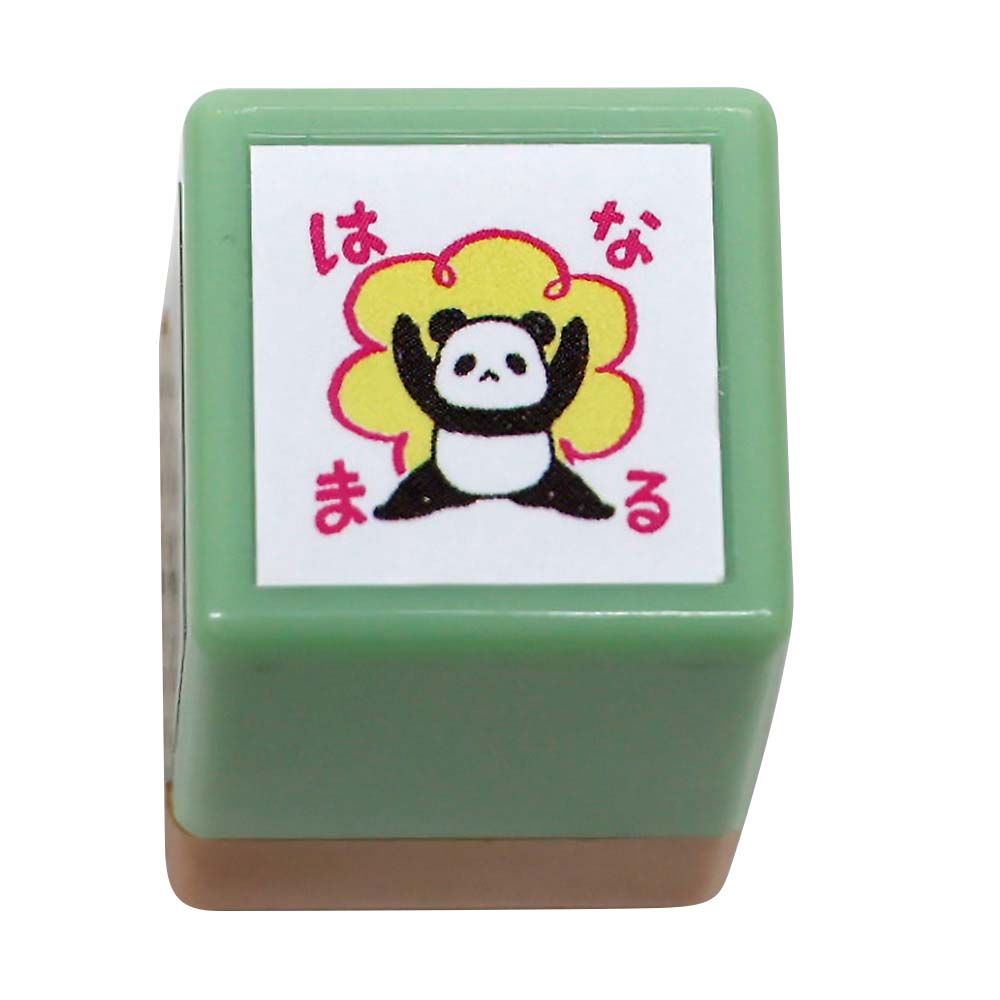 こどものかお　Ｎミニ☆ポンスタンプ　パンダはなまる　０５５０－０１５