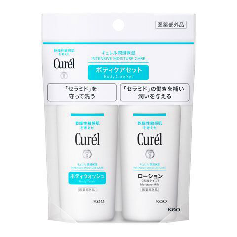 キュレル　ボディウォッシュ＆ローション　ミニセット　９０ml