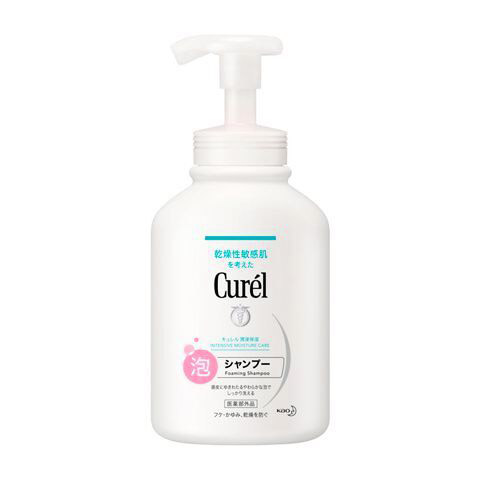 キュレル泡シャンプー　ポンプ　４８０ml　４８０ml