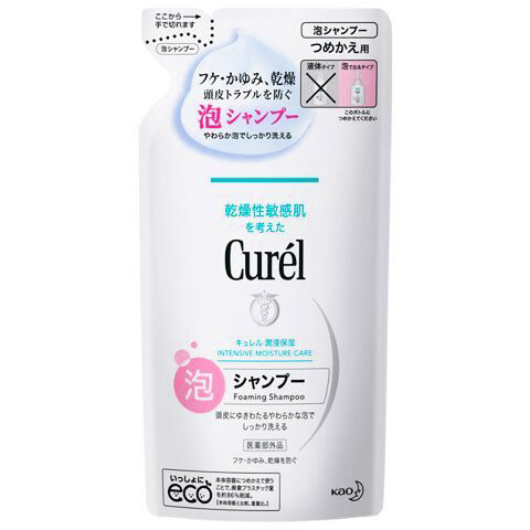 キュレル泡シャンプー　つめかえ用　３８０ml　３８０ml