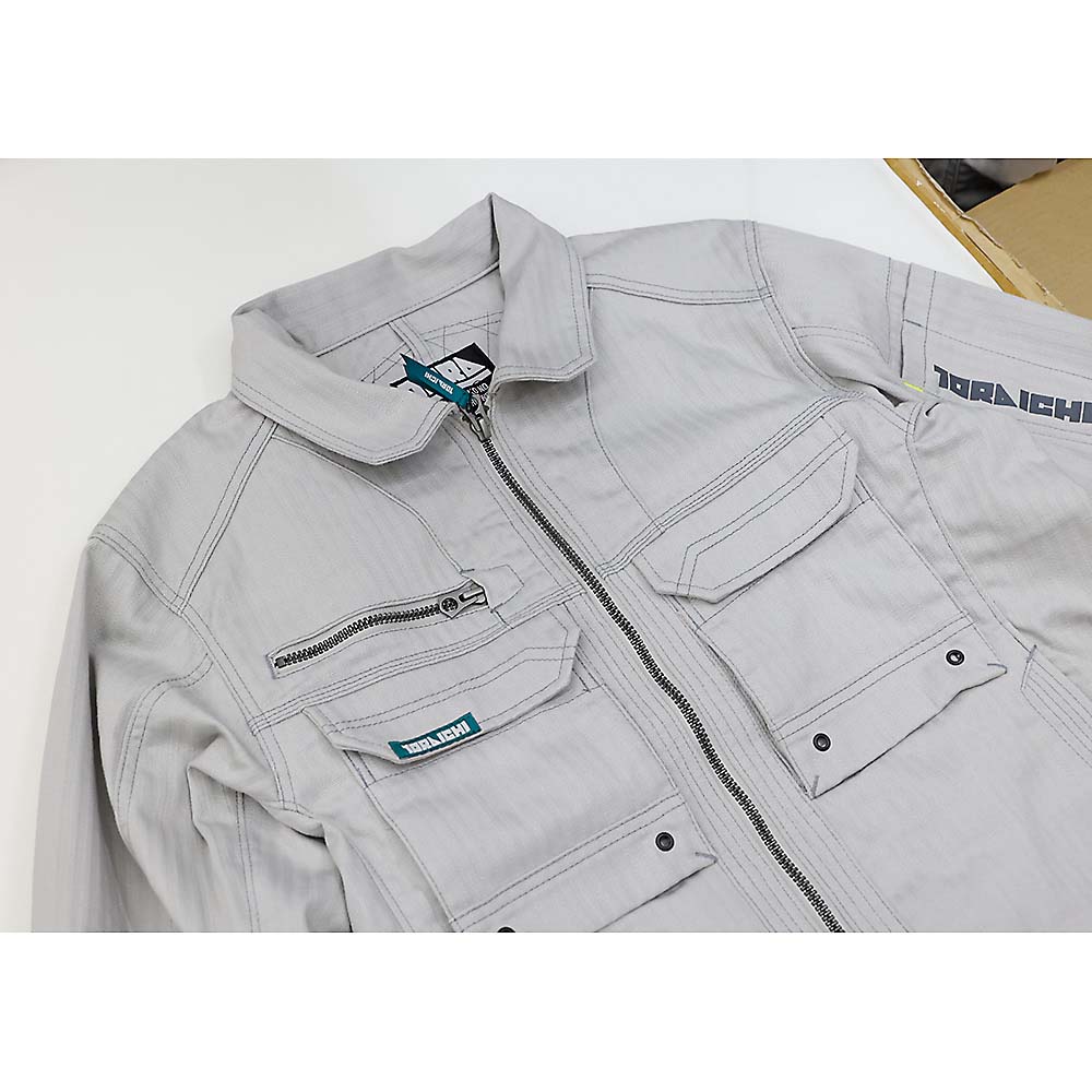 ９５４０１２４ワークジャケットシルバーＭ　シルバーＭ