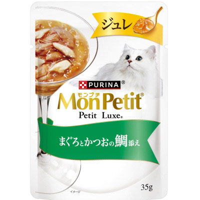 Petit Luxeパウチ ジュレ まぐろかつおの鯛添35g　35g