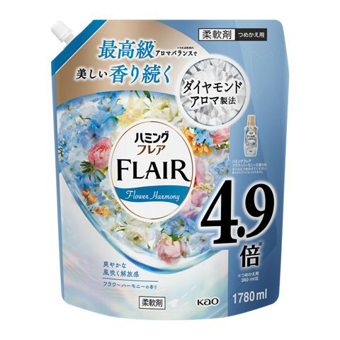 ハミングフレアフラワーハーモニー特大スパウトパウチ　１．７８Ｌ