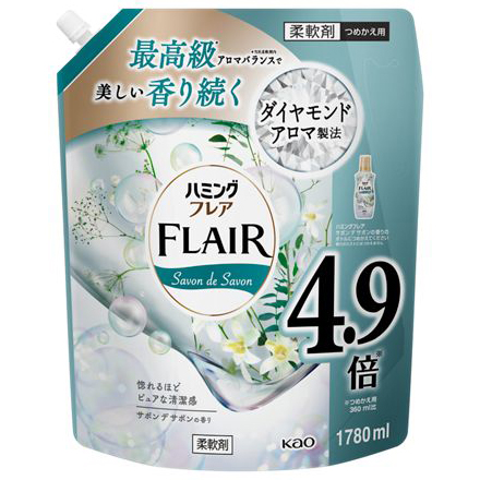 ハミングフレアサボンデサボン　スパウトパウチ　１．７８Ｌ