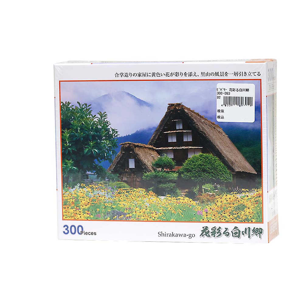 花彩る白川郷　３００－０９３