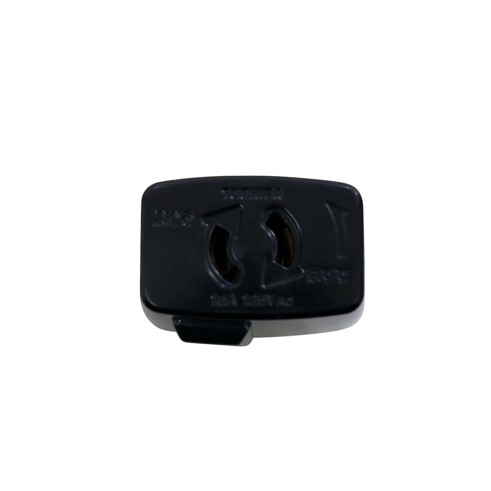 ６形抜止コンセント　黒　ＮＤＲ６０１２（Ｋ）