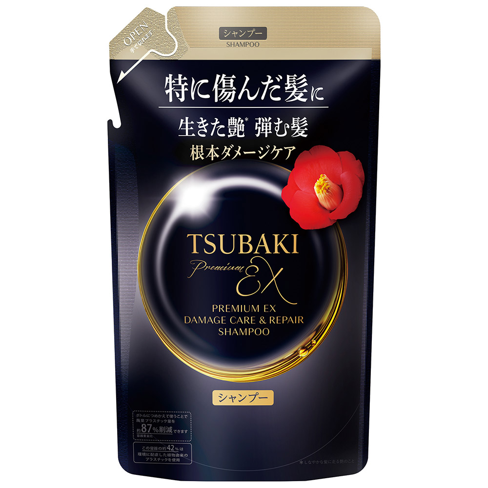 TSUBAKIプレミアムEX ダメージケア&リペア シャンプー詰替　300ml