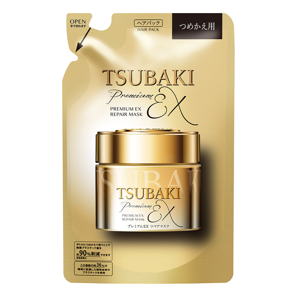 TSUBAKIプレミアムEX リペアヘアマスク詰替　150g