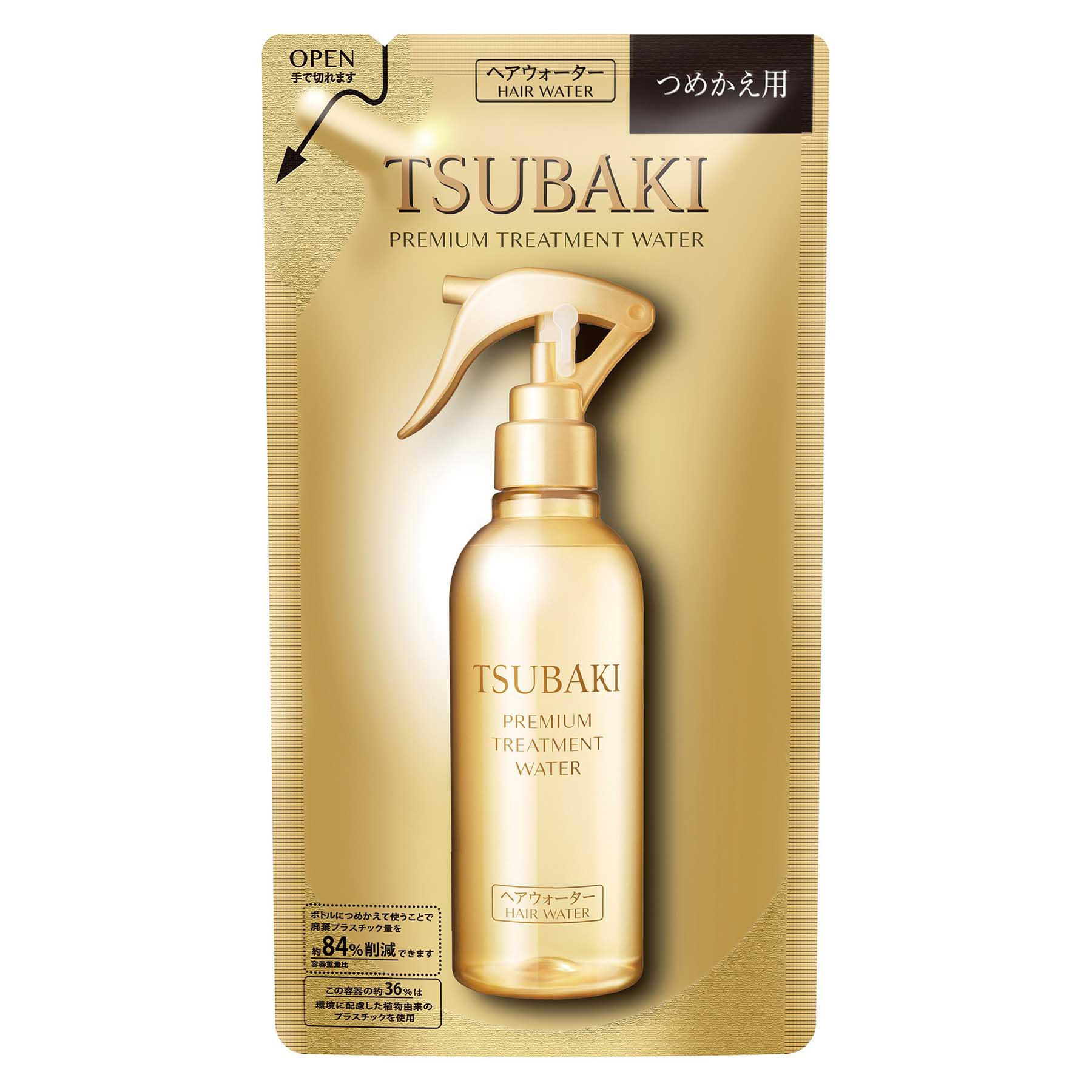 TSUBAKIプレミアム トリートメントヘアウォーター詰替　200ml