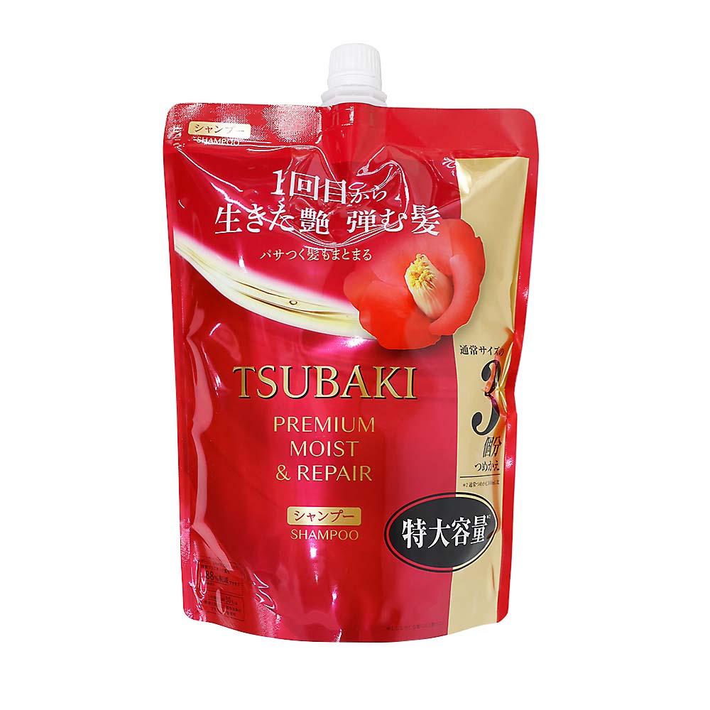ＴＳＵＢＡＫＩプレミアム　モイスト＆リペア　シャンプー詰替大容量　９００ml