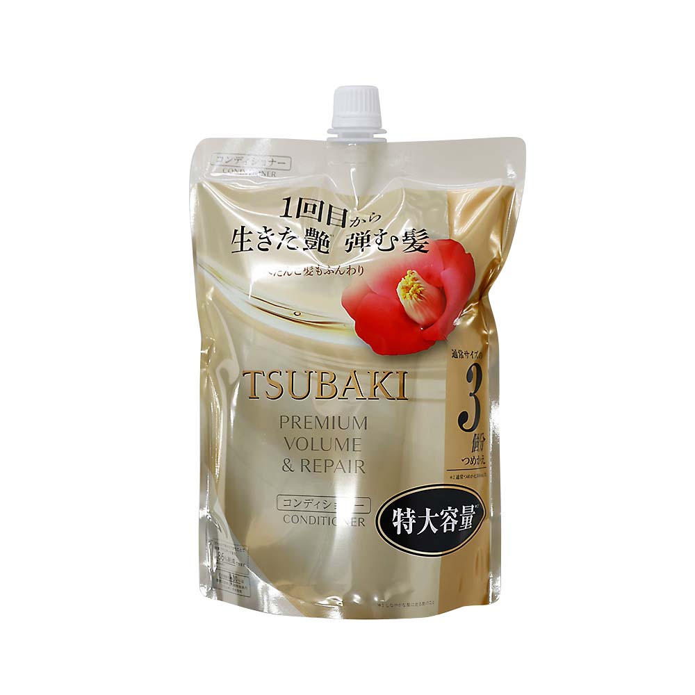 ＴＳＵＢＡＫＩプレミアム　ボリューム＆リペア　コンディショナー詰替大容量　９００ml