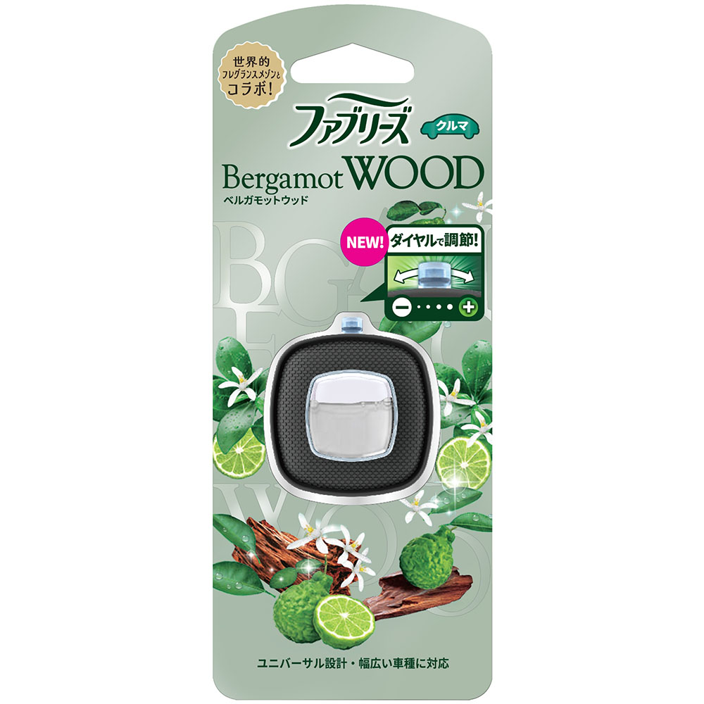 ファブリーズイージークリップ　ベルガモットウッド　２．４ml