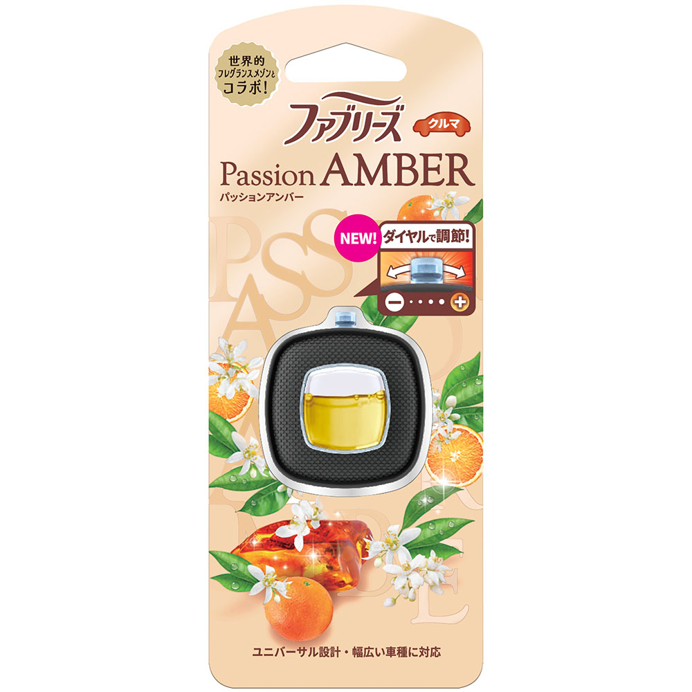 ファブリーズイージークリップ　パッションアンバー　２．４ml