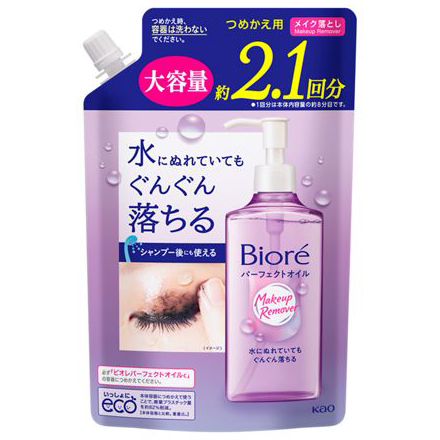 ビオレパーフェクトオイル　つめかえ大　３９０ml