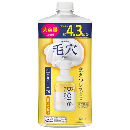 ビオレザフェイス　泡洗顔料　スムースクリア　つめかえ大　７００ml