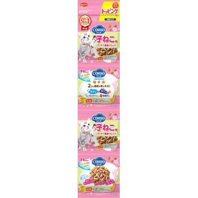 ミオコンボ 連パック 子ねこ用 にぼし入りチップ添え　35gx4