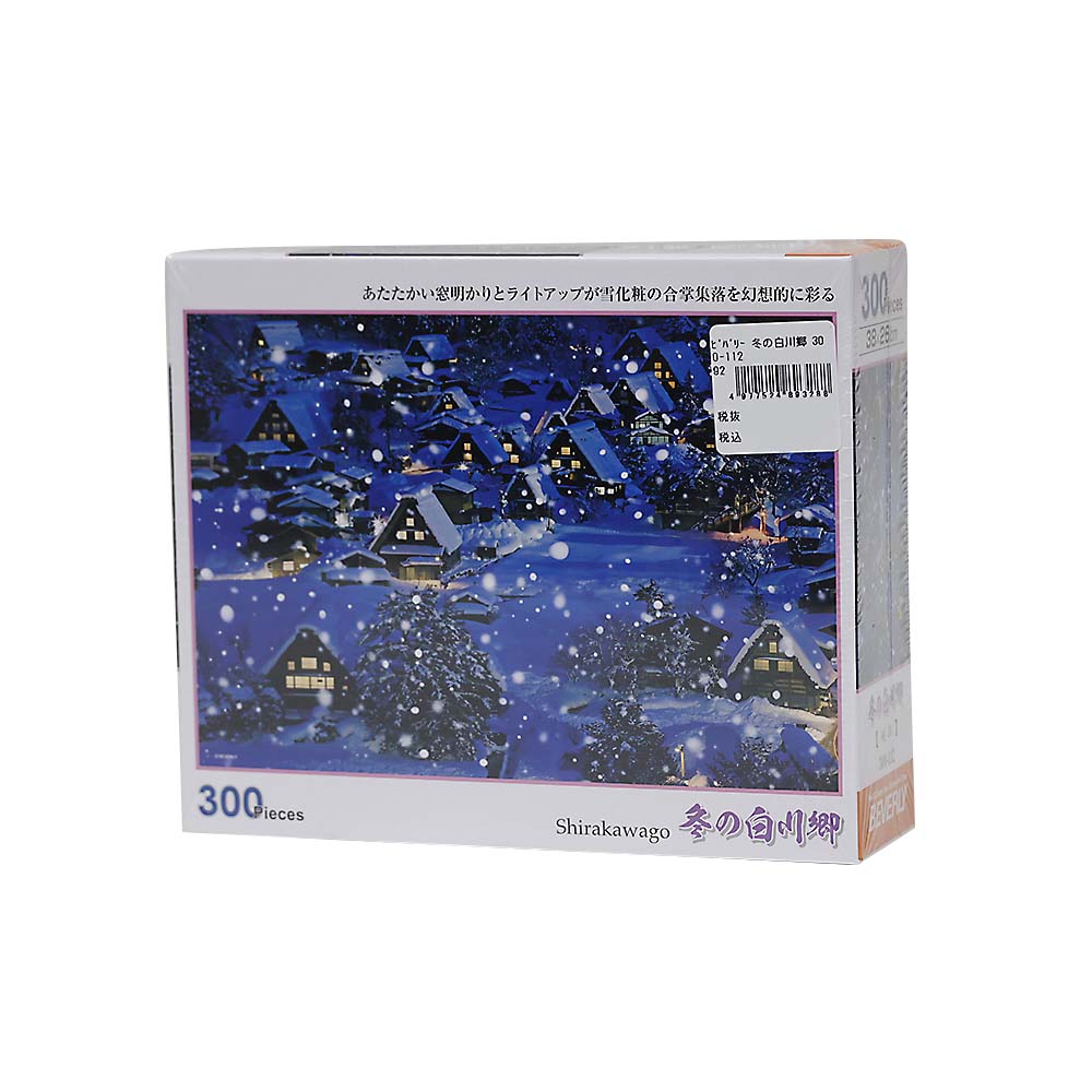 冬の白川郷　３００－１１２