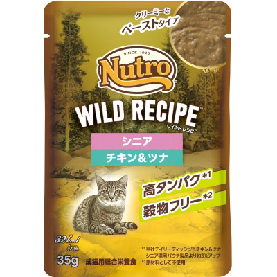 WR シニア チキン&ツナ ペースト パウチ35g　35g
