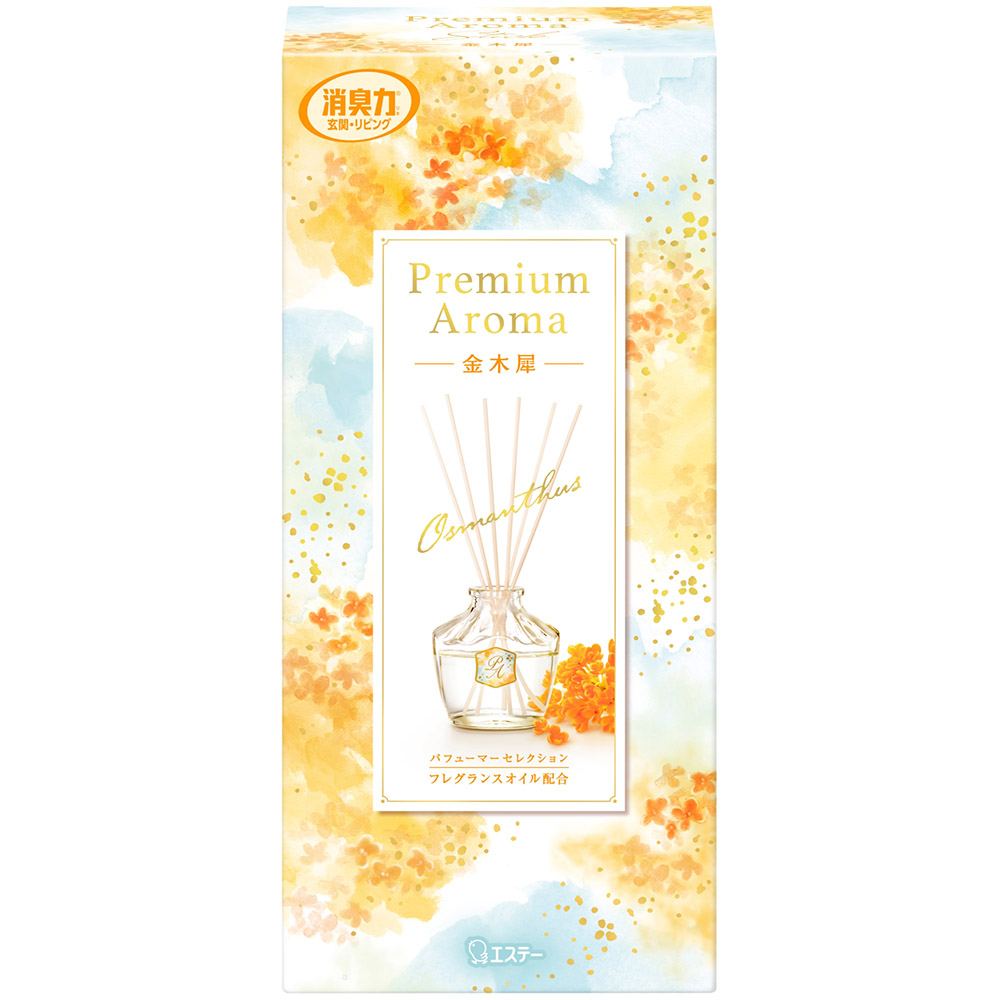 お部屋の消臭力プレミアムアロマスティック本体金木犀50ml　50ml