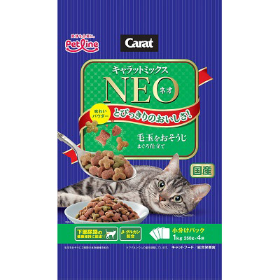 新キャラットミックスネオ毛玉鮪1kg　1kg