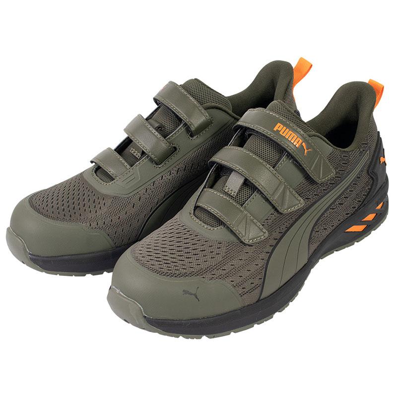 ＰＵＭＡ６４．４０７．０グライド　オリーブ・ロー・フック＆ループ２５．０ｃｍ