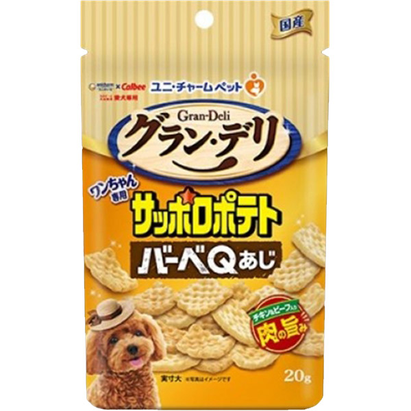 グラン・デリワンちゃん専用サッポロポテトバーベＱあじ２０ｇ　２０ｇ