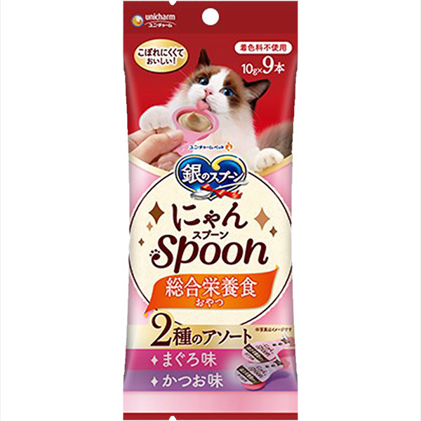 三ツ星おやつにゃんSpoon総合栄養食 マグロ&カツオ味　24g