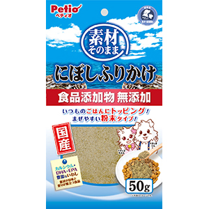 素材そのまま にぼしふりかけ　50g