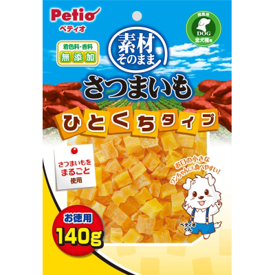 ペティオ 素材そのまま さつまいも ひとくちタイプ　140g