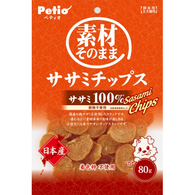 ペティオ 素材そのまま ササミチップス　80g