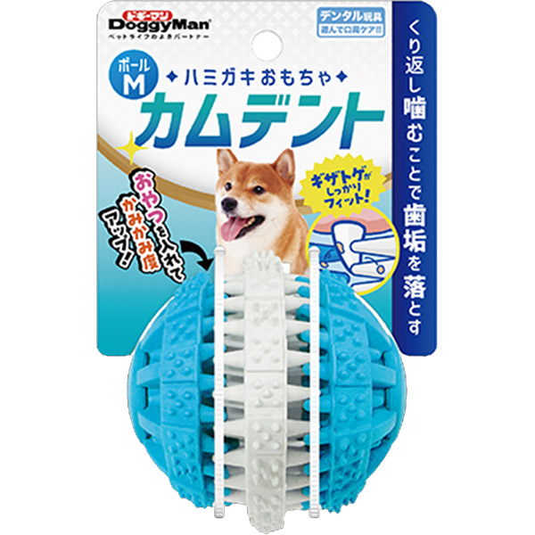 ドギーマンハヤシハミガキおもカムデントボール　M