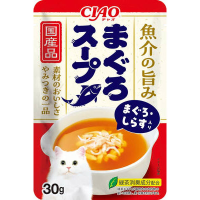 いなばペット チャオまぐろスープまぐろしらす　30g