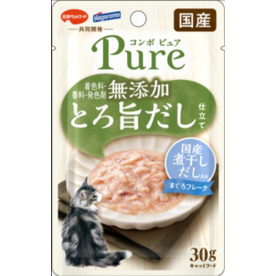 コンボ ピュア キャット パウチ まぐろ･国産煮干しだし入　30g