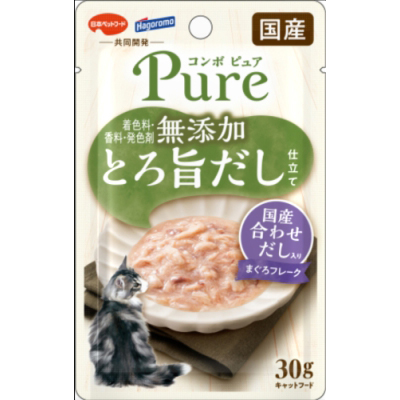 コンボ ピュア キャット パウチ まぐろ･国産合わせだし入　30g