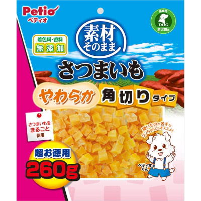 ペティオ　素材そのまま　さつまいも　やわらか角切り　２６０ｇ