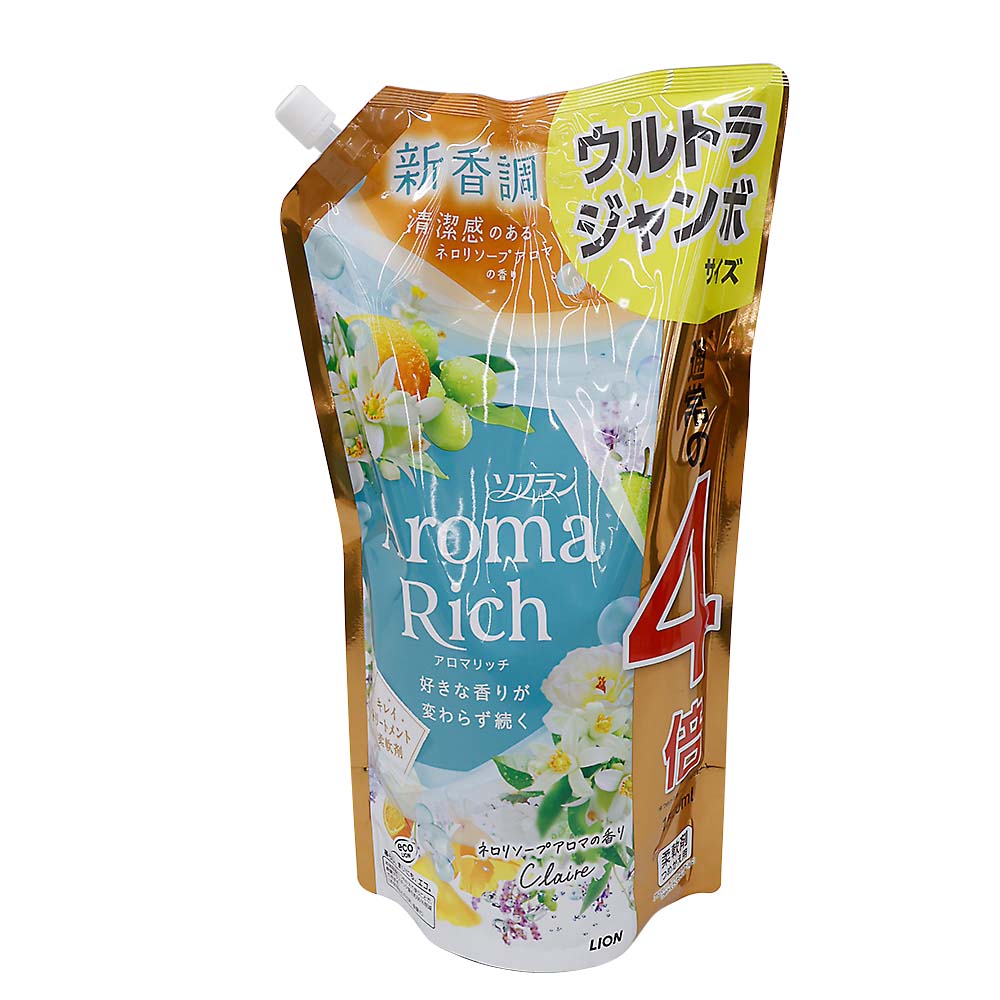 ソフランアロマリッチ　クレア　詰替　ウルトラジャンボ　１５２０ml