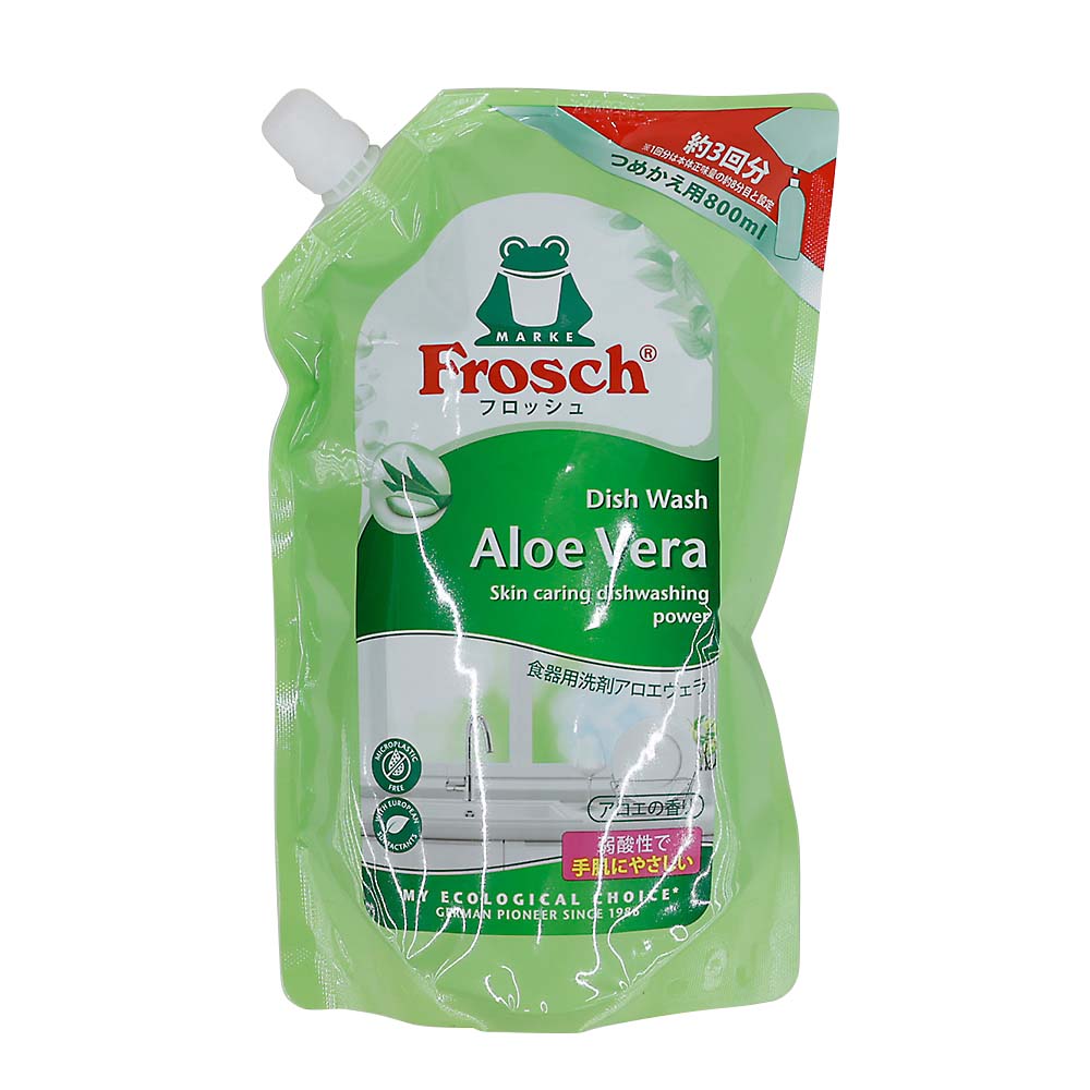 フロッシュ　食器用洗剤アロエウ゛ェラ　詰替　８００ml