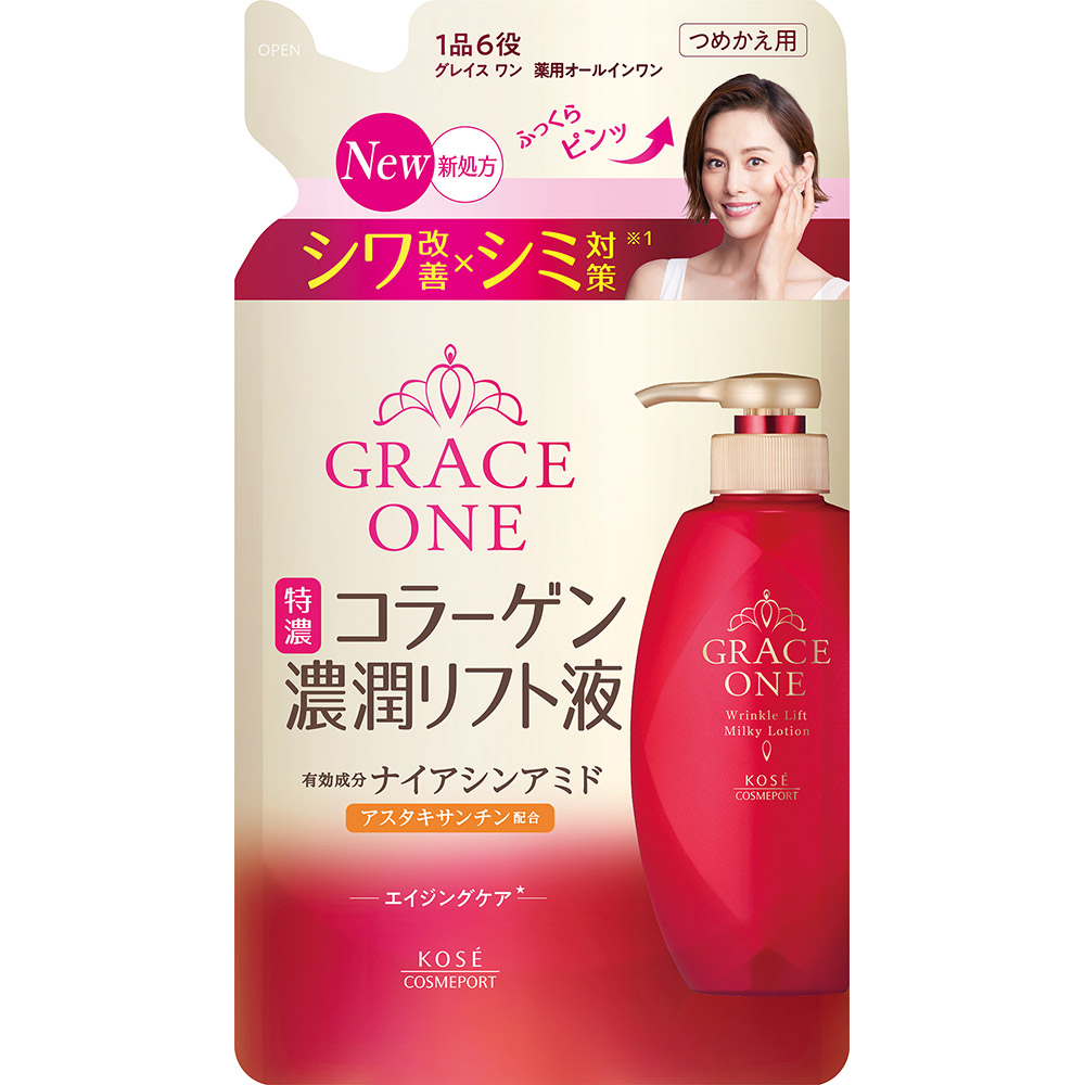 グレイス　ワン　濃潤リフト液　つめかえ　２３０ml
