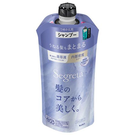 セグレタ　シャンプー　うねる髪もまとまるつめかえ用　３４０ml