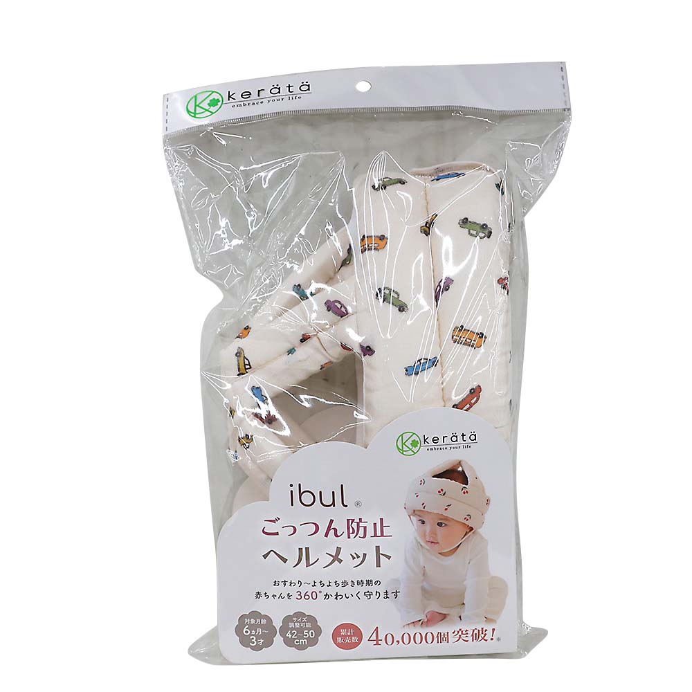 ごっつん防止ヘルメット　くるま