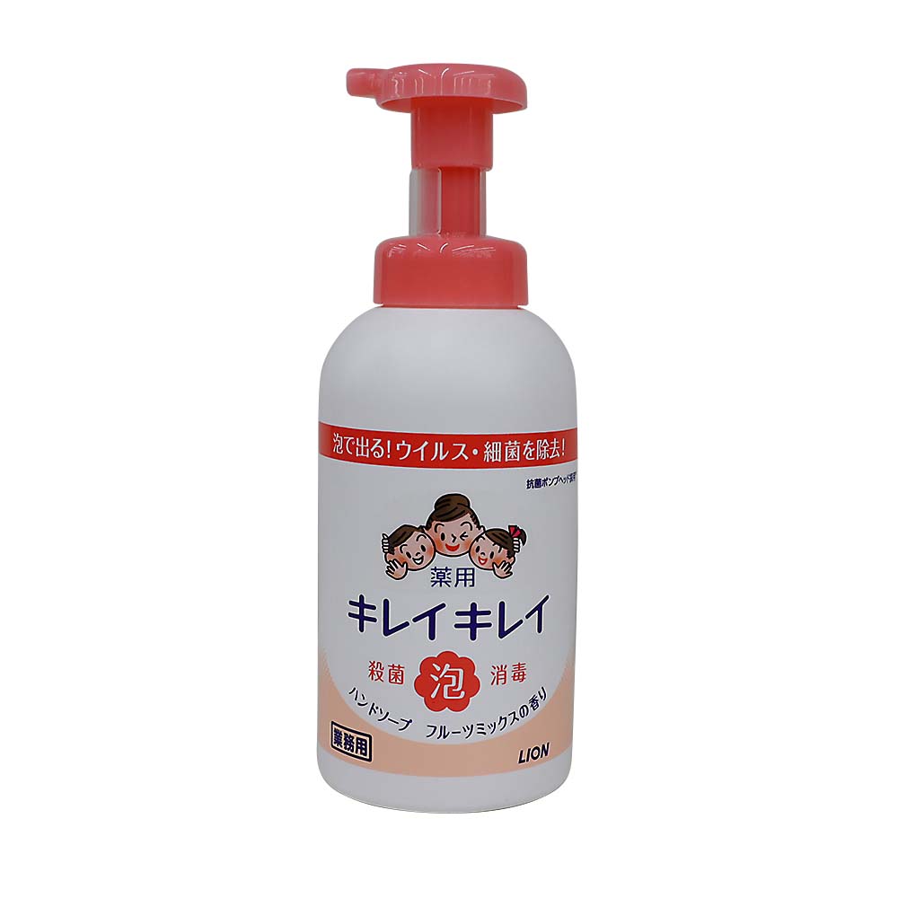 キレイキレイ泡ハンドソープ本体　フルーツミックス　５５０ml