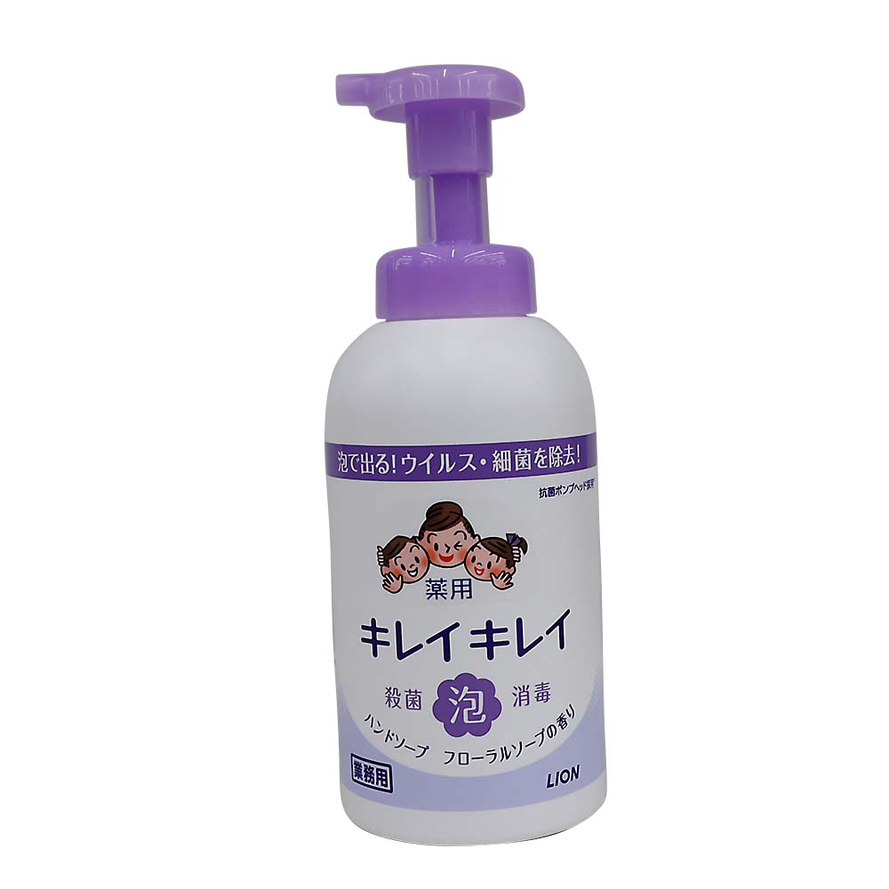 キレイキレイ泡ハンドソープ本体　フローラルソープ　５５０ml