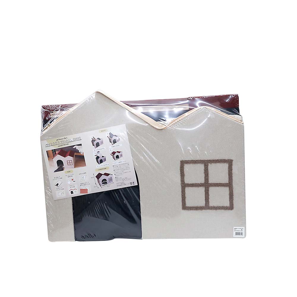 SRペットハウスVILLA L レッド　63X41X44cm