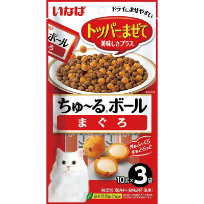 ちゅ－るボール　まぐろ　１０ｇＸ３袋