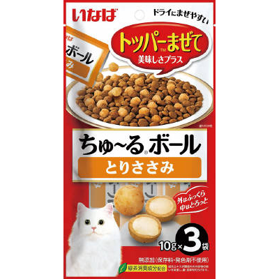ちゅ－るボール　とりささみ　１０ｇＸ３袋